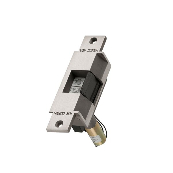 Grade 1 Electric Strike, Fail Safe Electrically Locked 12 VDC, 6-in x 1-1/4-in Faceplate, For use
